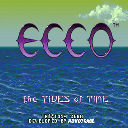 Ecco - The Tides Of Time (U) Title Screen